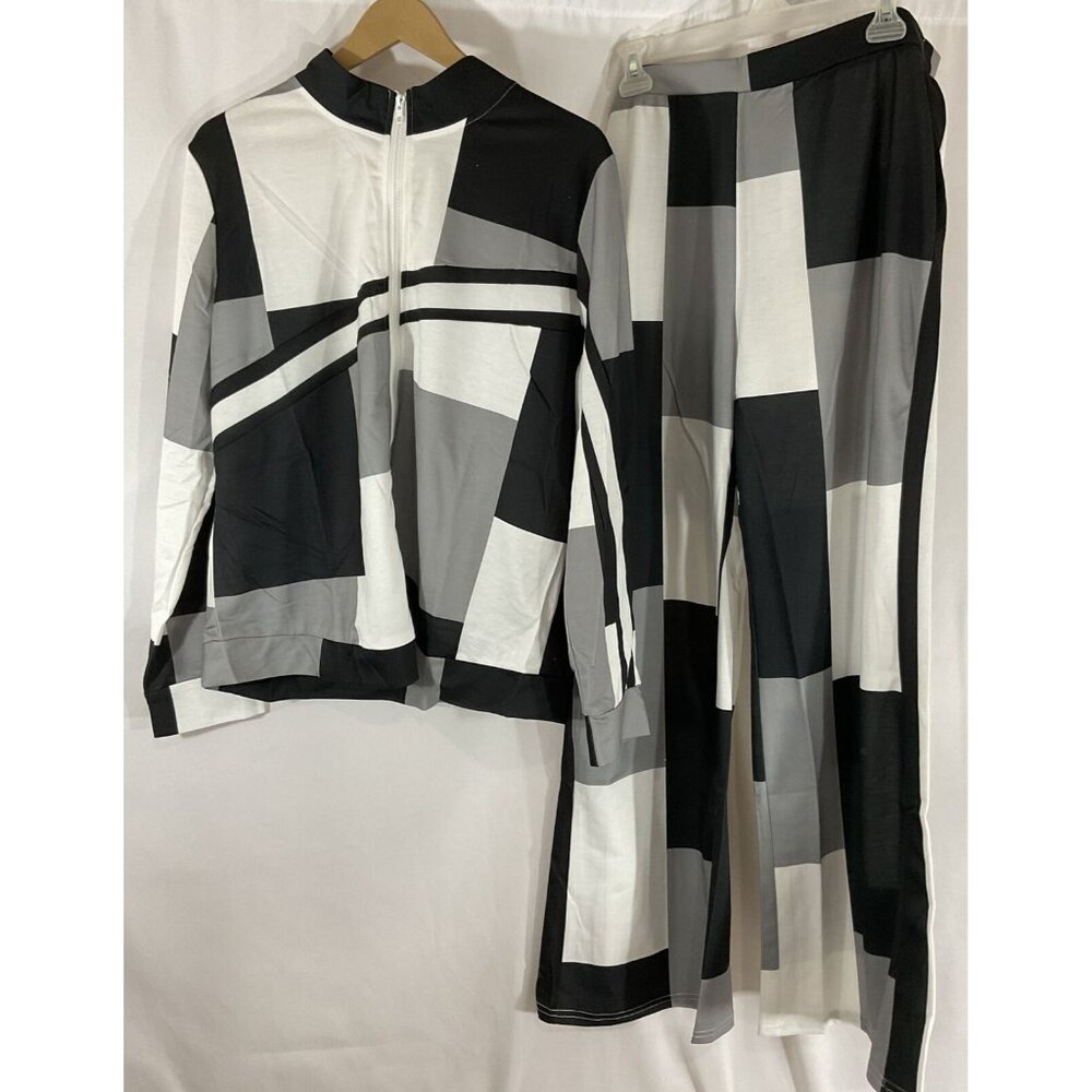 Chickme Women’s 3xl Long Sleeve Jacket Pants combo